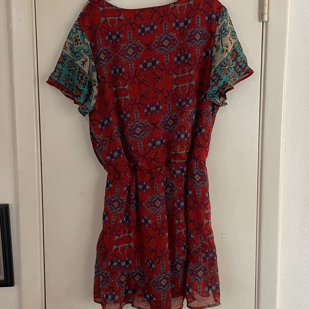 Exhilaration Aztec Patterned Romper Large - Picture 6 of 10